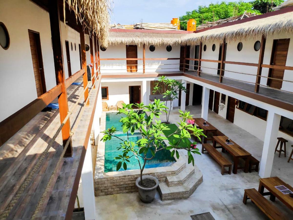 Gili Pirates Dive & Bnb Gili Trawangan Exterior foto